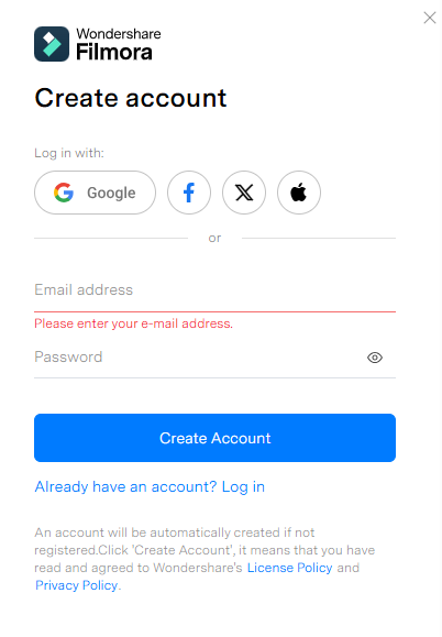 create wsid via wondershare.space
